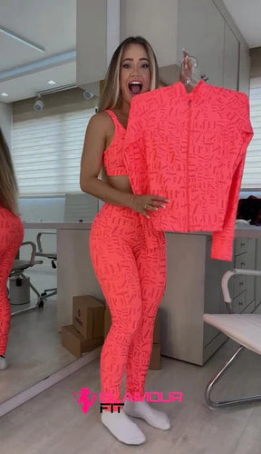 CONJUNTO CALÇA LEGGING + BLUSA